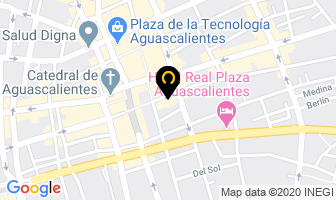Mapa de Farmacia Homeopática ´´de Lara´´ en Aguascalientes