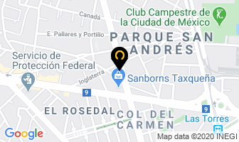 Mapa de Farmacia San Isidro Sur en Ciudad de Mexico