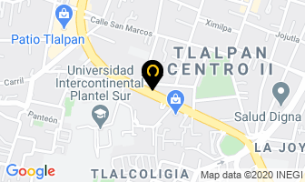 Mapa de Farmacia San Isidro Tlalpan en Ciudad de Mexico