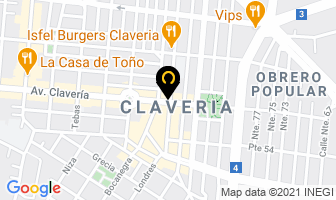 Mapa de Farmacias Del Ahorro en Ciudad de Mexico