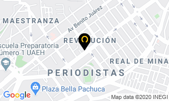 Mapa de Farmacias Hersa. en Pachuca de Soto