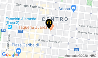 Mapa de Fernando Sepulveda Refacciones Electrodomesticas en Monterrey