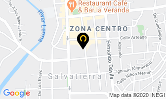 Mapa de Ferrekali en Salvatierra