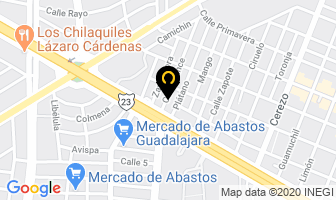 Mapa de Ferreteria Del Mercado en Guadalajara
