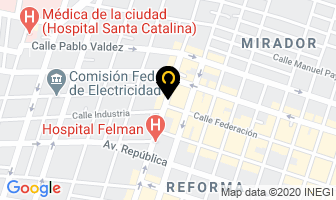 Mapa de Ferreteria Guadalajara en Guadalajara