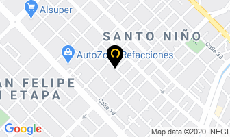 Mapa de Ferreteria Y Pinturas Santo Niño en Chihuahua