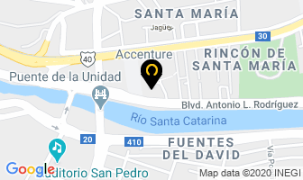 Mapa de Fianzas Comercial America S.a en Monterrey