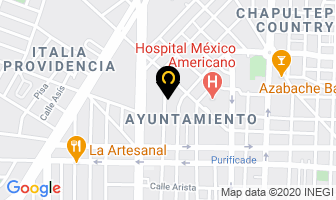 Mapa de Fibra Line en Guadalajara
