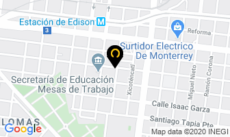 Mapa de Fletes Santa Isabel en Monterrey
