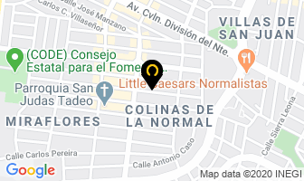 Mapa de Fletes Y Servicios De Occidente en Guadalajara