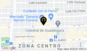 Mapa de Floreria Aurora en Guadalajara