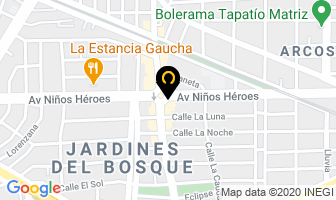 Mapa de Florería Del Bosque en Guadalajara