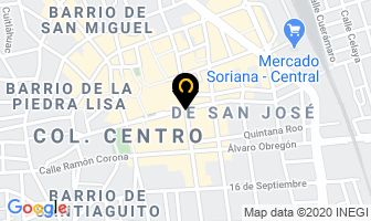 Mapa de Floreria El Rosal en Irapuato