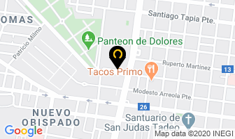 Mapa de Floreria Lilia en Monterrey
