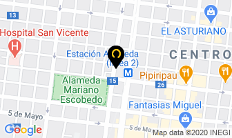 Mapa de Floreria Lizette en Monterrey