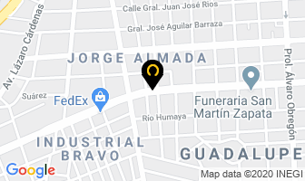 Mapa de Floreria Villa Guerrero en Culiacán