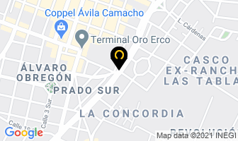 Mapa de Florerias En Atlixco Teleflor en Atlixco