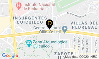 Mapa de Flores Ocaso / Floreria Cuicuilco en Ciudad de Mexico