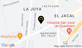 Mapa de Fm Solutions en Santiago De Querétaro