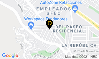 Mapa de Fme Industrial Sa De Cv en Monterrey