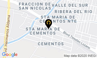 Mapa de Fontanería Y Caños Guerrero en León