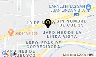 Mapa de Foseco en Guadalupe