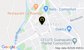 Mapa de Framo Boutique De Comonfort en Comonfort