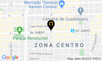 Mapa de Frenos Internacionales en Guadalajara