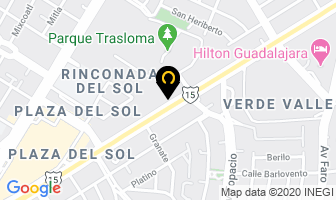 Mapa de Frenos Únicos Del Sol S.a. De C.v. en Zapopan