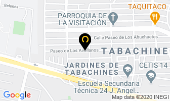 Mapa de Fumigaciones Mariscal en Zapopan