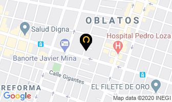 Mapa de Fundacion Mejor Vision en Guadalajara
