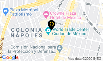 Mapa de Fundacion Sepan A De B P-Grupo Halcones en Ciudad de Mexico