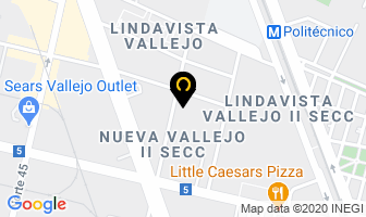 Mapa de Fundiciones Nardo en Tlalnepantla de Baz