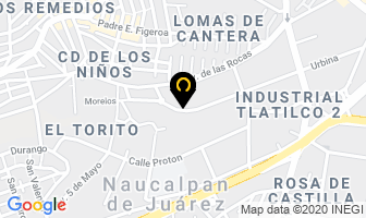 Mapa de Fundidora TÉcnica, S.a. en Naucalpan de Juárez