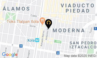 Mapa de Funerales Belmont en Ciudad de Mexico
