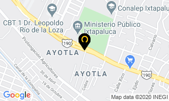 Mapa de Funerales Jesucristo en Ayotlán