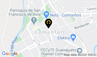 Mapa de Funerales Ortega De Comonfort en Comonfort