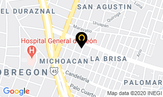 Mapa de Funerales Vidales en León