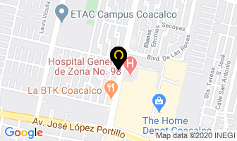 Mapa de Funeraria Coacalco en Coacalco de Berriozábal