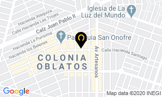 Mapa de Funeraria De La Luz en Guadalajara