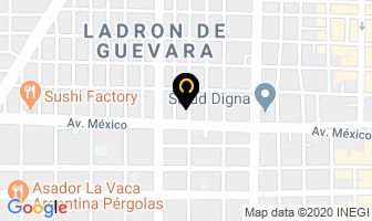Mapa de Galería Adriana Valdés en Guadalajara