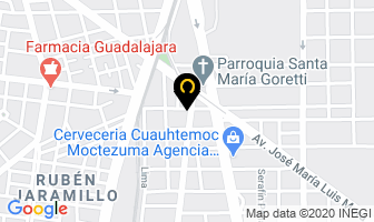 Mapa de Galeria Automotriz en Monterrey