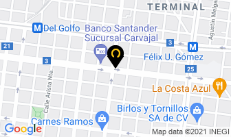 Mapa de Galeria De Discos en Monterrey