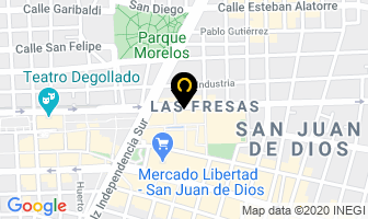 Mapa de Galeria Joyera en Guadalajara