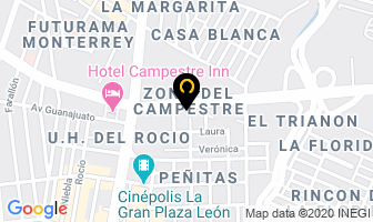 Mapa de Galeria Maryan en León