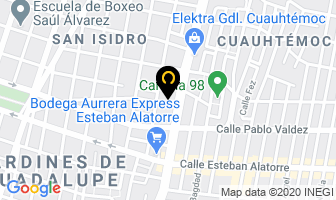 Mapa de Garlop en Guadalajara