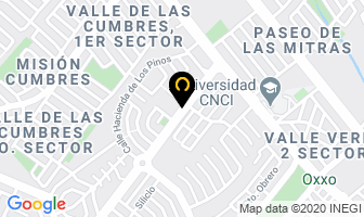 Mapa de Garza Murillo Carlos Alberto en Monterrey
