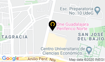 Mapa de Gas Auto Estaciones De Servicio en Zapopan