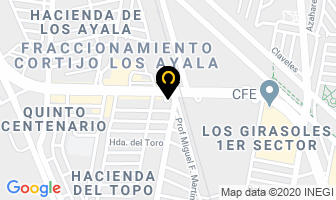 Mapa de Gas Economico en General Escobedo