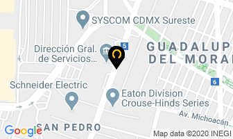 Mapa de Gas Express Nieto en Ciudad de Mexico